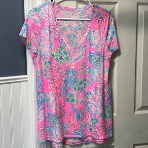 Lilly Pulitzer size med short sleeve top